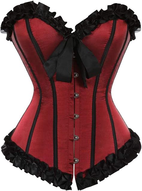 Lffw Corset Karneval Corsage Korsage Korsett Bustier Damen Dessous