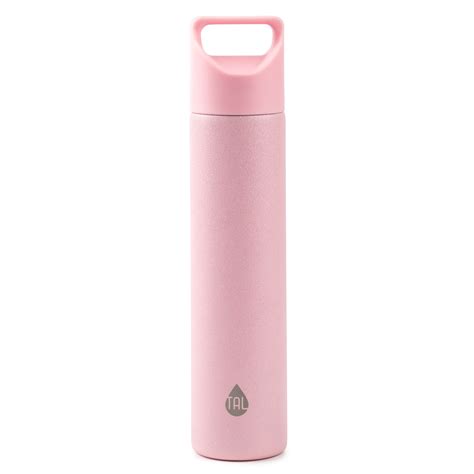 Tal 10oz Mini Stainless Steel Water Bottle Pink Glitter