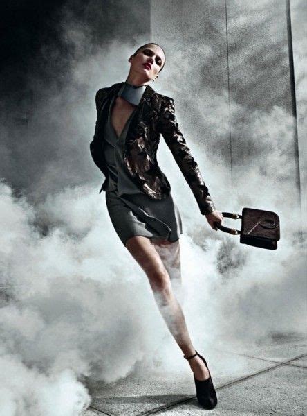 Emporio Armani Fall Campaign Iselin Steiro By Mario Sorrenti