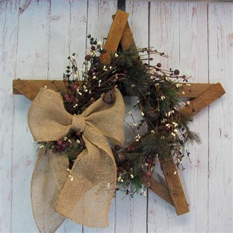 44 Elegant Rustic Christmas Wreaths Decoration Ideas to Celebrate Your ...