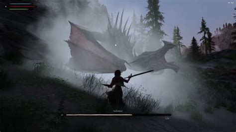 Skyrim Skysa Sahloknir Fight Youtube