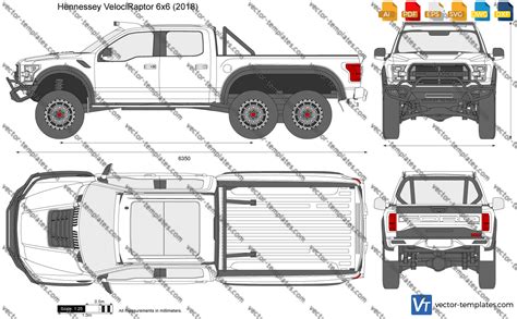 Templates - Cars - Ford - Hennessey VelociRaptor 6x6