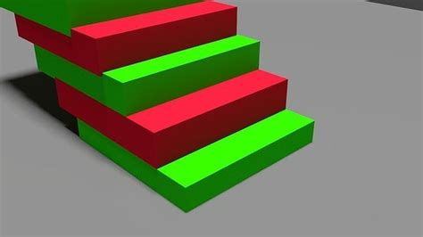 Stairs for 3d animation 3D model | CGTrader