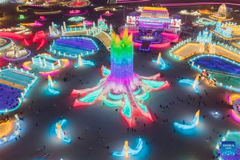 Th Harbin Int L Ice And Snow Festival Held In Ne China Xinhua