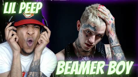 FIRST TIME HEARING LIL PEEP BEAMER BOY REACTION YouTube