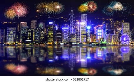 854 Victoria Harbour Fireworks Images, Stock Photos, 3D objects ...