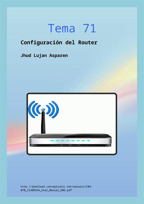 DOCX Configuración del Router DOKUMEN TIPS