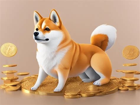 Premium Photo Crypto Shiba Inu SHIB Background Shiba Inu Shiba Inu 3D