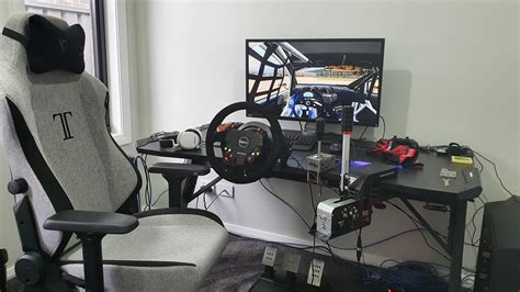 My set up: Thrustmaster T300 RS GT, Thrustmaster Sparco wheel and