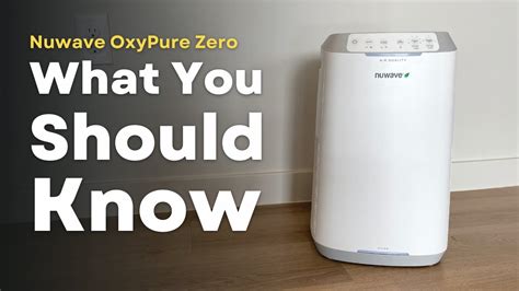 Nuwave Oxypure Zero Review Amazon Air Purifier Review Youtube