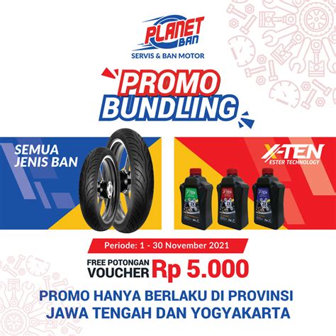 Promo Bundling Ban Dan Oli X Ten 08l Khusus Wilayah Jawa Tengah Dan