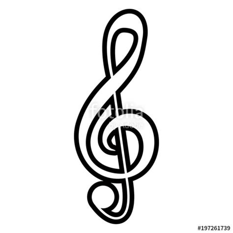 G Clef Drawing | Free download on ClipArtMag