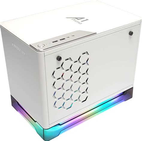 InWin A1 Prime Sirius Pure RGB 750W 80 Plus Gold Mini-ITX White Desktop ...