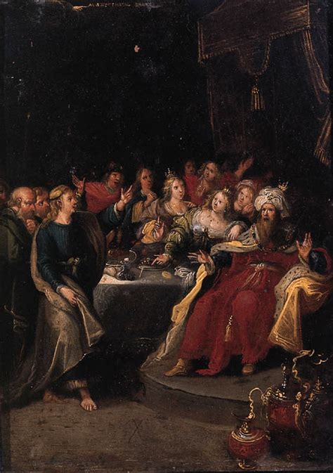 Circle Of Frans Francken Ii Belshazzar S Feast Christie S