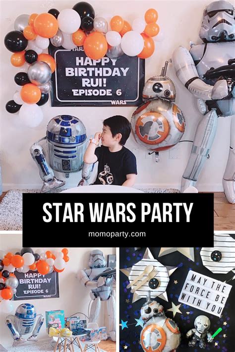 Star Wars Party Decorations | Star wars party, Star wars themed ...