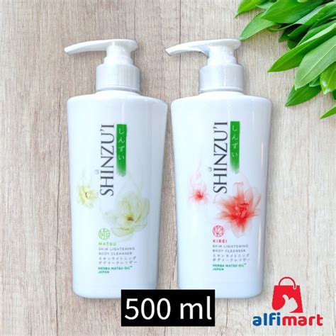 Jual Shinzui Skin Lightening Body Cleanser Pump Kirei Matsu Ml