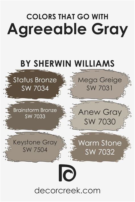 Colors That Go With Agreeable Gray Sw 7029 By Sherwin Williams In 2024 Agreeable Gray Sherwin