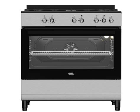 Defy Gaselectric Stove Black Dgs902