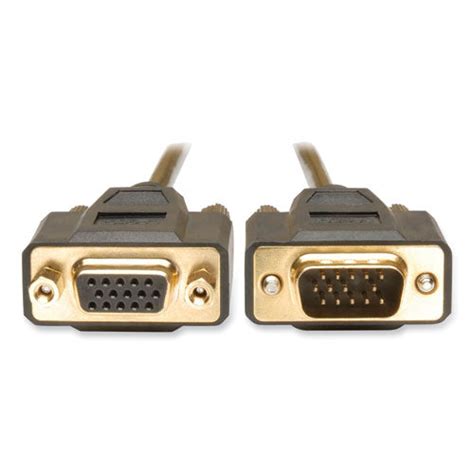 VGA Monitor Extension Cable, 10 ft, Black – ShopOx