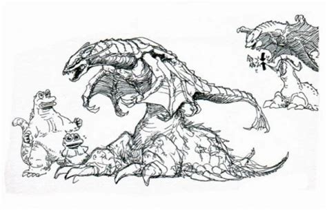 Destoroyah Concept art : r/GODZILLA