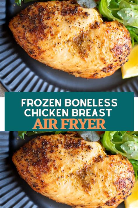 Air Fryer Frozen Chicken Breast No Need To Thaw Artofit