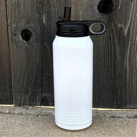 Color Logo 32 Oz Sport Water Bottle Stainless Steel Insulated Tumbler