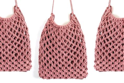 Gorgeous Macrame Market Bag Pattern By Soulful Notions Diy Macrame