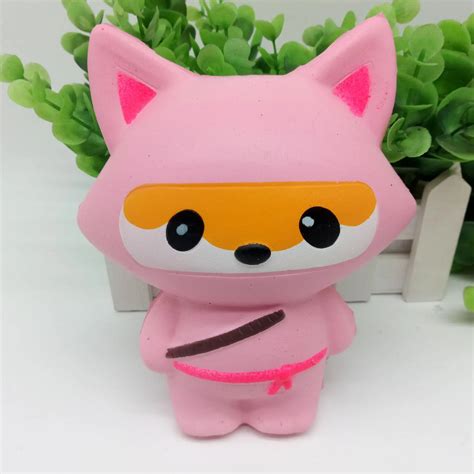 Fox Squishy Cream Scented Slow Rising Toy Soft Cute Simulation Animal