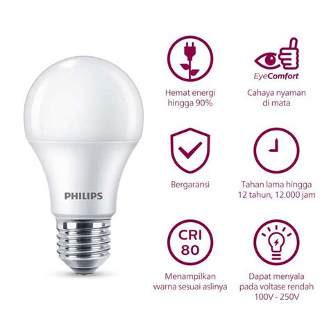 Promo Philips Radiantline Multipack Ledbulb W K Diskon Di