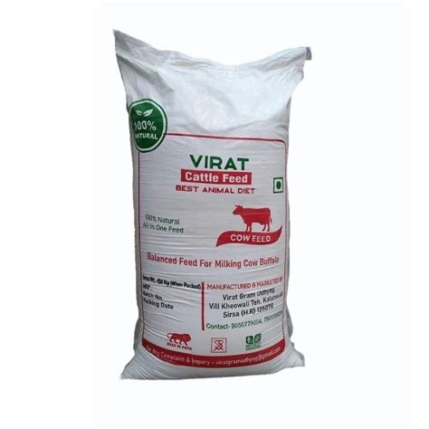 Granule Virat Cattle Feed Packaging Type PP Bag 50 Kg At 28 Kg In