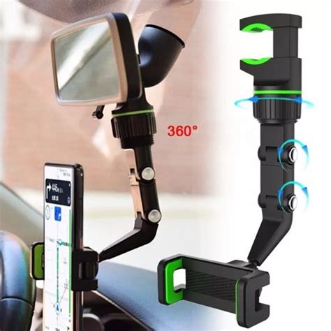 Suporte Para Celular Veicular Multifuncional Ajust Vel Rota O