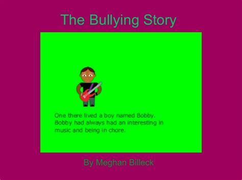 "The Bullying Story" - Free stories online. Create books for kids | StoryJumper