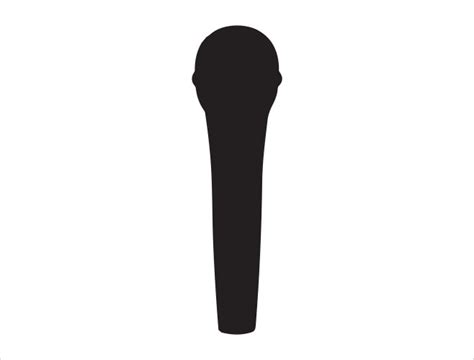 Microphone Silhouette Vector Images (over 16,000)