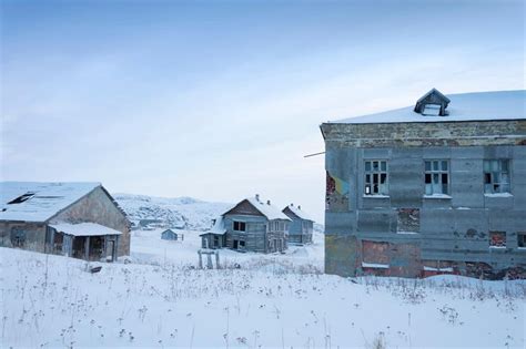 Frozen In Time Ghost Towns Abandoned To The Icy Elements