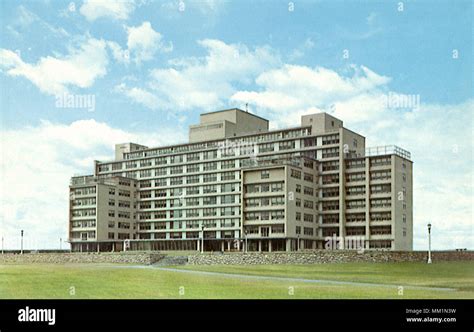 Veterans Administration Hosptial. Wilkes-Barre. 1950 Stock Photo - Alamy