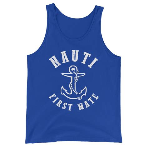 Nauti First Mate Shirt Funny Boat Shirt Boating Sailing Lake Etsy