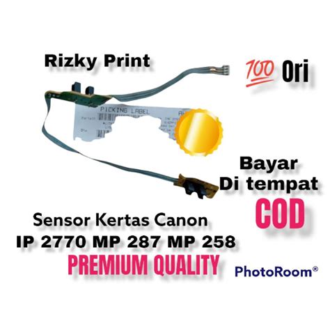 Jual SENSOR KERTAS ASF PE SENSOR CANON IP 2770 MP 287 MP 258 Original