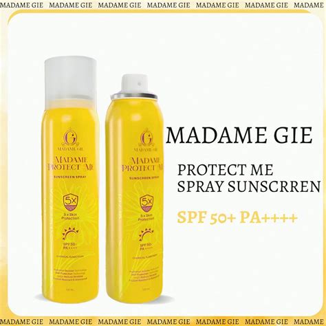 Jual Madame Gie Protect Me Sunscreen Spray Spf Pa X More