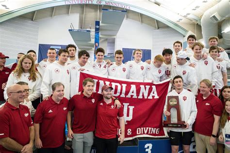 Indiana Sweeps Big Ten Mens Swimming And Diving Postseason Awards