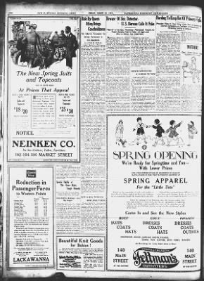 The News From Paterson New Jersey On March 10 1922 10