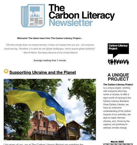 Februarys Carbon Literacy Update The Carbon Literacy Project