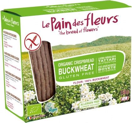 Lepain Des Fleurs Organic Buckwheat Crispbread G