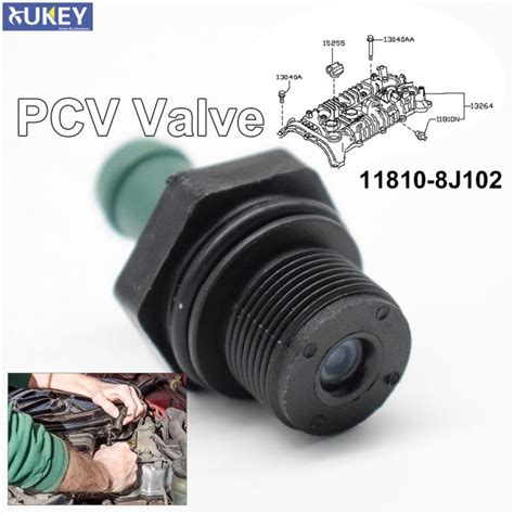 LONG FA PCV Valve Assembly O Ring Seal For Nissan Frontier NV200