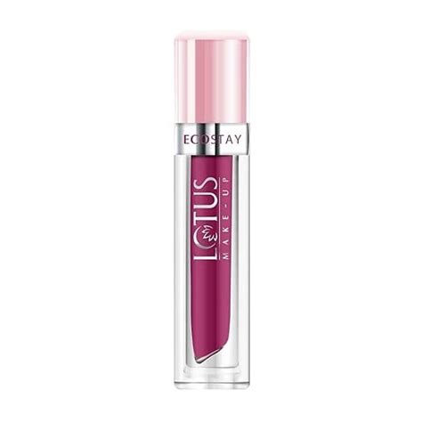 Lotus Make Up Ecostay Matte Lip Lacquer Plum Berry Plum G