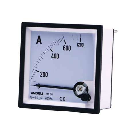 Square Type Am 96 Ac501a 6 Times Overload Ac Amp Analog Panel Meter Meter And Panel Meter