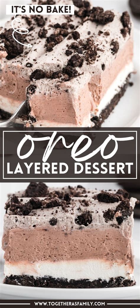 Layered Oreo Dessert in 2023 | Oreo dessert, Oreo dessert recipes, Oreo ...