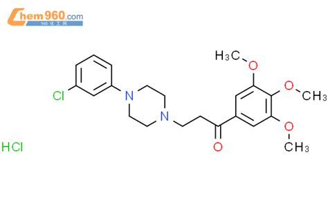 Propanone Chlorophenyl Piperazinyl