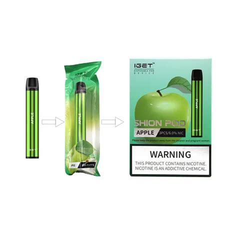 Original Iget Factory Popular Iget Shion Disposable Pod Device Vape Pen