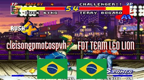 Real Bout Fatal Fury Ft Cleisongpmotospvh Br Vs Fdt Team Leo