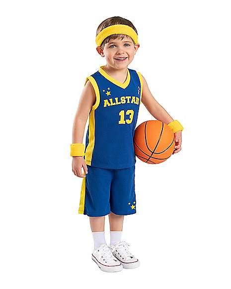 Toddler All Star Basketball Player Costume